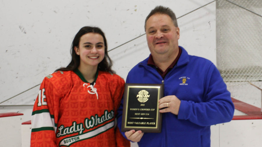 2022 Women’s Chowder Cup NextGen All-Tournament Most Valuable Player: Christina Scalese (Lady Whalers)